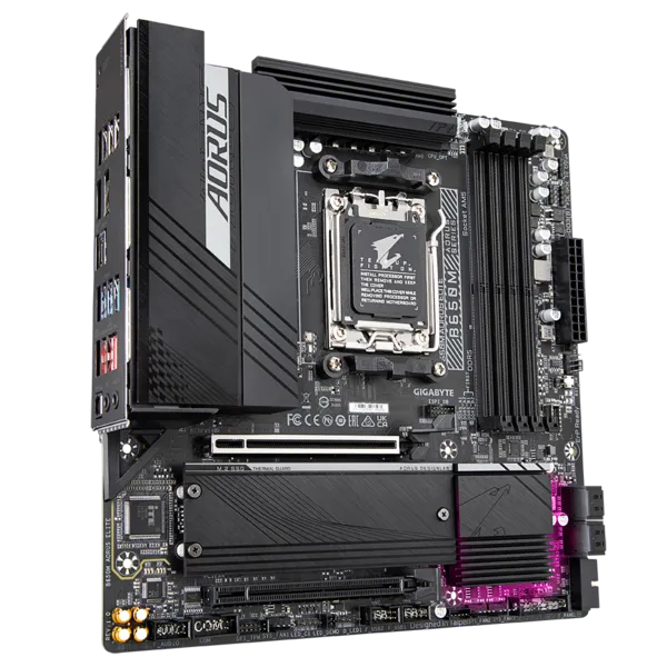 Материнская плата Gigabyte AM5 AMD B650 B650M AORUS ELITE
