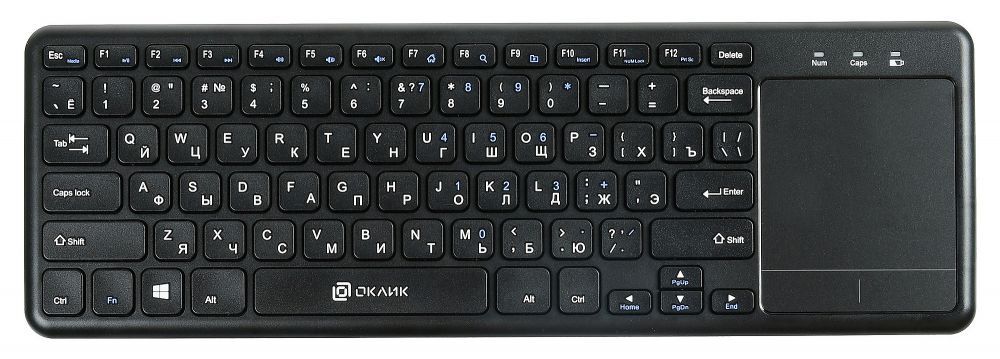 Клавиатура Oklick KeyBoard 830ST 1011937, цвет черный
