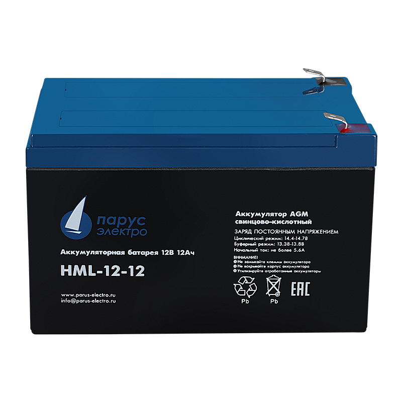 Сменная батарея для ИБП Парус электро HML-12-12
