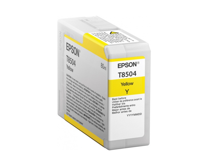 Картридж желтый Epson T850 SC-P800, C13T850400