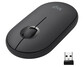 Мышь Logitech Pebble M350 910-005576, цвет темно-серый