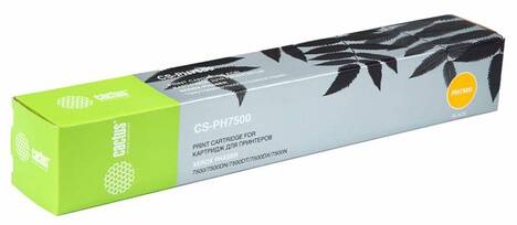 Тонер-картридж черный Cactus CS-PH7500
