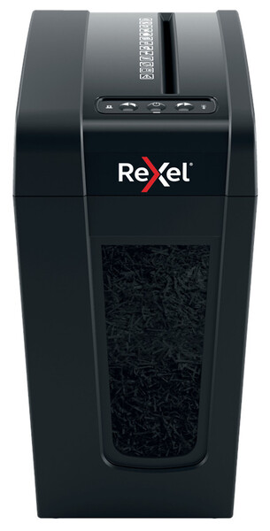 

Шредер Rexel SECURE X8-SL EU черный (секр.P-4)/фрагменты/8лист./14лтр./скрепки/скобы