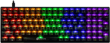 Клавиатура Oklick KeyBoard 915GK 1790371, цвет черный