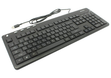 Клавиатура A4tech KD-126-1, цвет черный