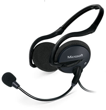 Гарнитура Microsoft Corporation LifeChat LX-2000, цвет черный