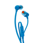 Гарнитура JBL T110, цвет синий