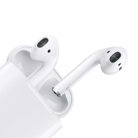 Наушники Apple AirPods 2 (2019) в футляре без возможности беспроводной зарядки, цвет белый