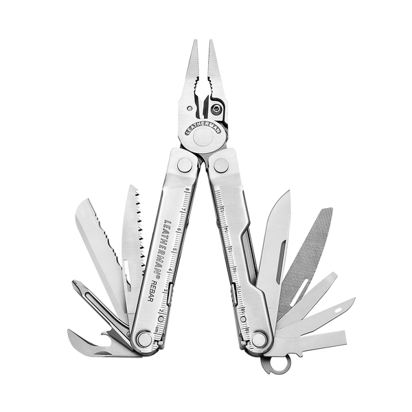 

Мультитул Leatherman Rebar (831560) 101.6мм 17функций серебристый карт.коробка