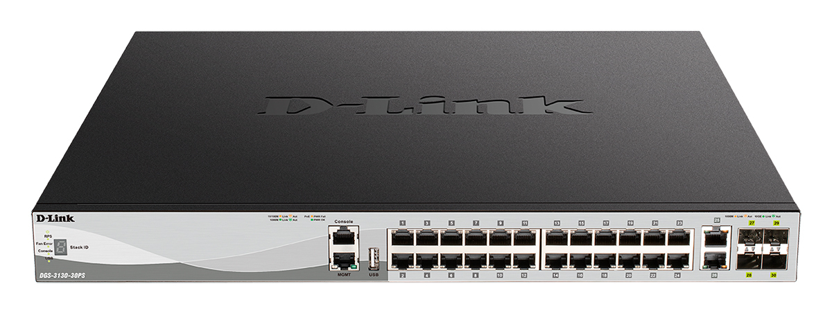 Коммутатор D-LINK DGS-3130-30PS