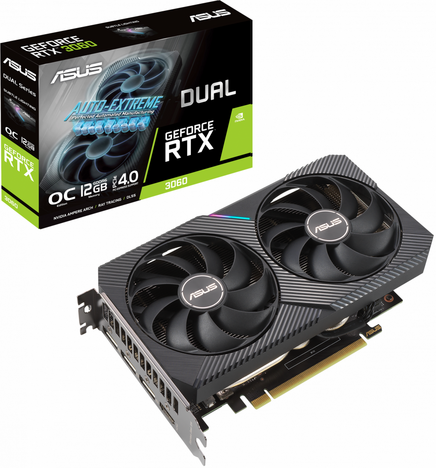 Видеокарта ASUS GeForce RTX 3060 12 ΓБ Retail