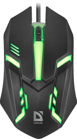 Мышь Defender Сyber MB-560L 52560, цвет черный