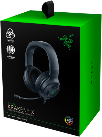 Гарнитура Razer Kraken V3 X, цвет черный