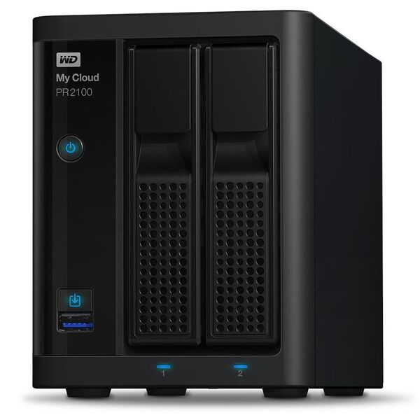 

Сетевое хранилище Western Digital My Cloud PR2100 2xDisk 2-bay