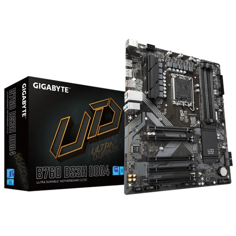 Материнская плата Gigabyte LGA 1700 Intel B760 B760 DS3H DDR4