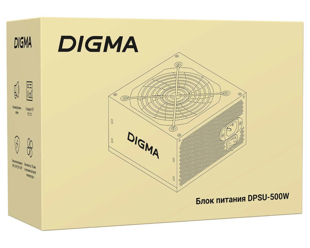 Блок питания DIGMA DPSU-500W