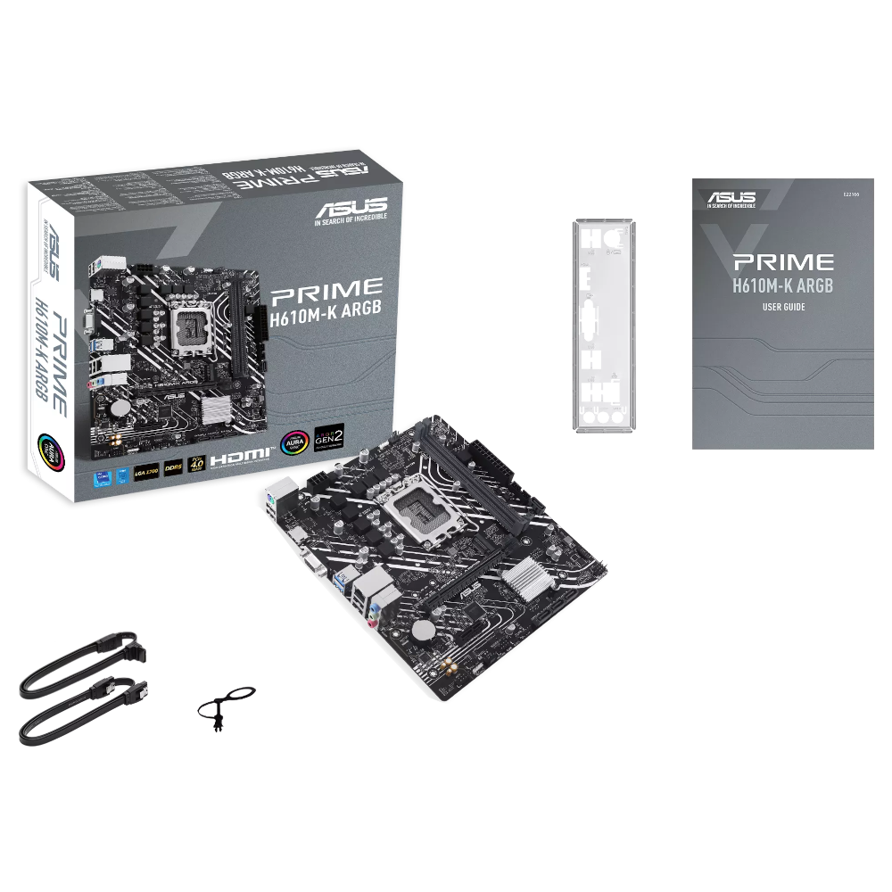 Материнская плата ASUS Intel H610 PRIME H610M-K ARGB