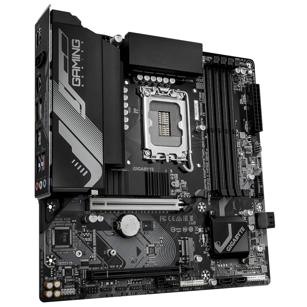 Материнская плата Gigabyte LGA 1700 Intel B760 B760M Gaming X WiFi6E Gen5
