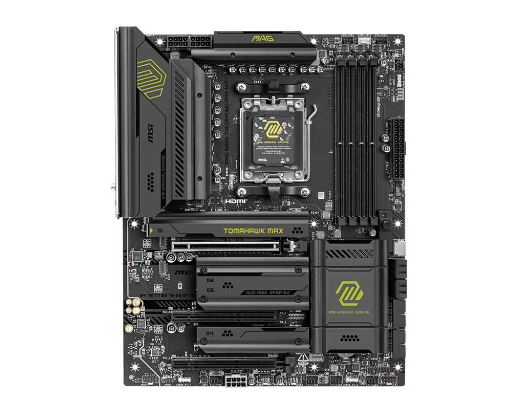 Материнская плата MSI AMD B850 MAG B850 TOMAHAWK MAX WIFI