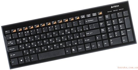 Клавиатура A4tech KX-100, цвет черный