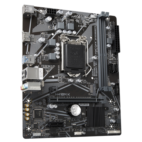 Материнская плата Gigabyte LGA1200 Intel Q470 H410M K 2.0