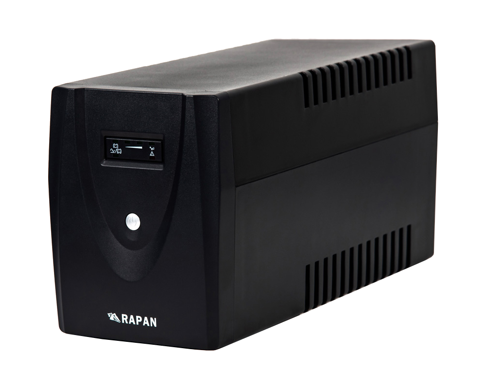 (735) Бастион RAPAN-UPS 2000ВА/1200Вт/line-interactive/170 - 270 В/АКБ 7Ачx2/2xC13 2xSchuko/1,5 л.г.