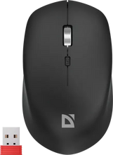 Мышь Defender Velvet MB-406 52406, цвет черный