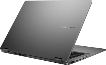 Ноутбук/ ASUS TP3407SA-QL055W flip 14"(1920x1200 OLED)/Touch/Intel Core Ultra 7 256V(2.2Ghz)/16384Mb/1024PCISSDGb/noDVD/Int:Intel Arc graphics/Cam/BT/WiFi/70WHr/war 1y/1.57kg/Matte Gray/Win11Home + стилус