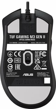 Мышь ASUS TUF GAMING TUF Gaming M3 Gen II 90MP0320-BMUA00, цвет черный