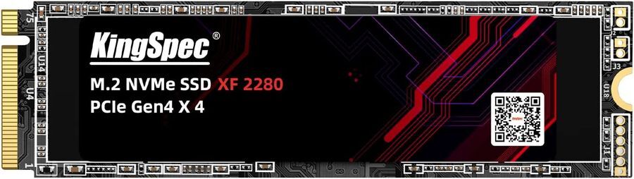 Внутренний твердотельный накопитель KINGSPEC PCI-E x4 1TB