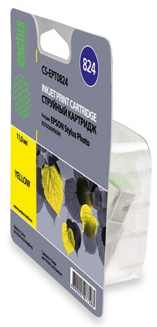 Картридж желтый Cactus CS-EPT0824