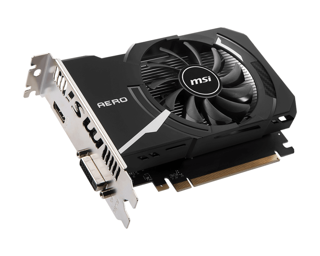 Видеокарта MSI GeForce GT 1030 4 ΓБ Retail
