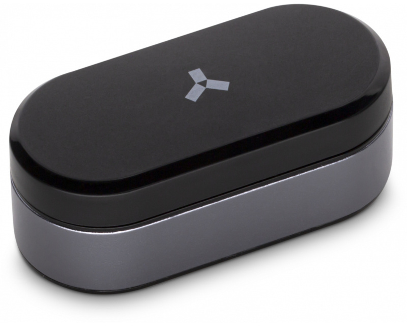 Наушники Accesstyle Silver TWS, цвет серый/черный