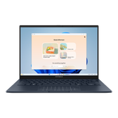 Ноутбук/ ASUS UX3405CA-PP188 14&quot;(2880x1800 OLED 16:10)/Intel Core Ultra 9 285H(3.7Ghz)/16384Mb/1024SSDGb/noDVD/Int:Intel Arc graphics/Cam/BT/WiFi/75WHr/war 1y/1.2kg/Ponder Blue/DOS + алюм корп; +чехол; NumberPad
