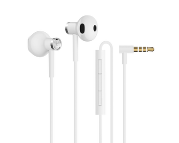 Гарнитура Xiaomi Mi Dual Driver Earphones, цвет белый
