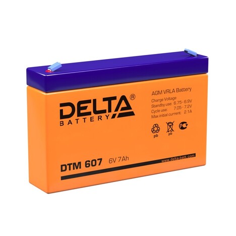 Сменная батарея для ИБП Delta DTM 607