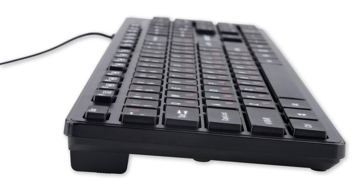 Клавиатура+мышь Gembird Комплект клавиатура и мышь KBS-9050, цвет черный