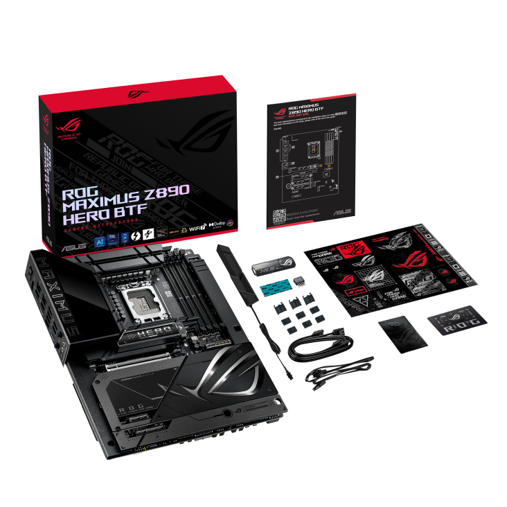 Материнская плата ASUS Intel Z890 ROG MAXIMUS Z890 HERO BTF