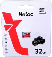 Карта памяти Netac MicroSDHC P500 ECO 32GB