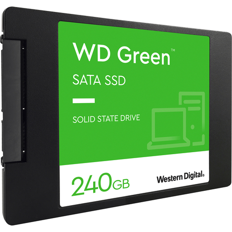 Внутренний твердотельный накопитель Western Digital Green 240GB