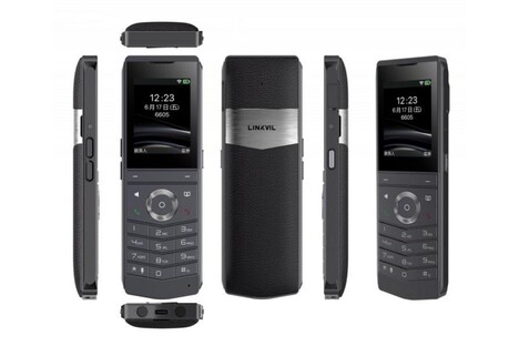 LINKVIL W611W Беспровод. Wi-Fi, 4 SIP-акк., 2,4" 240 х 320 Цвет. экран, защ. IP67, от падения с 1.8м., BT 5.0, бат. 1900mAh