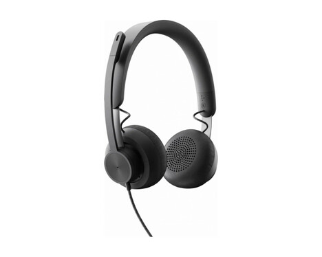 Гарнитура Logitech Zone WIRED, цвет черный
