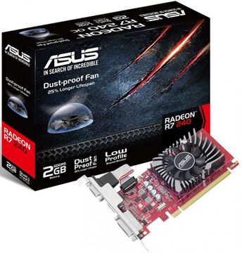 Видеокарта ASUS Radeon R7 240 2 ΓБ Retail