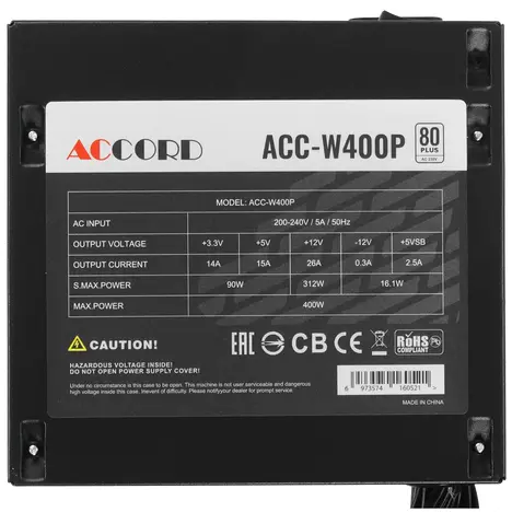 Блок питания Accord ACC-W400P