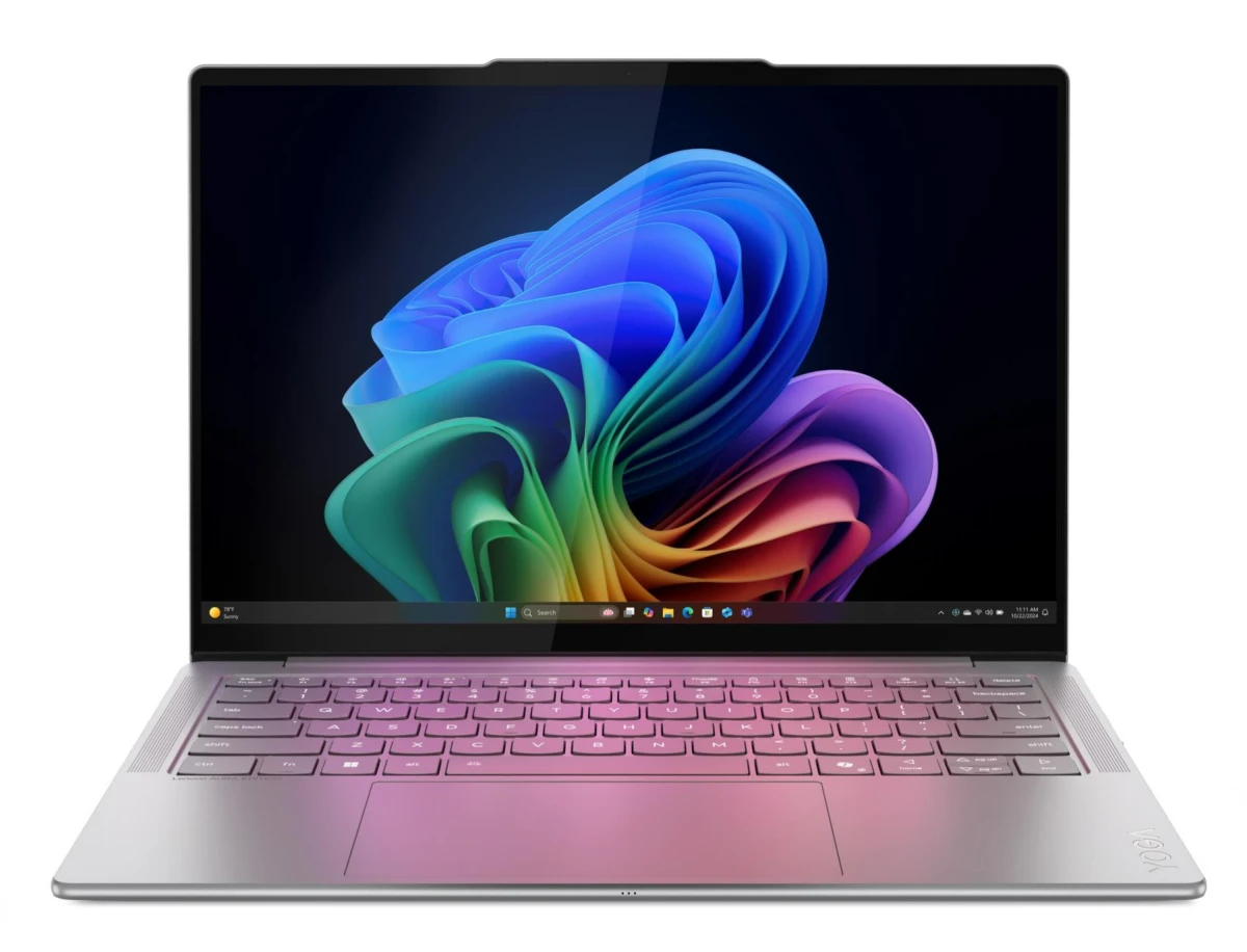 Ноутбук/ Lenovo Yoga Slim 7 14ILL10 14"(2880x1800 OLED)/Intel Core Ultra 7 256V(2.2Ghz)/16384Mb/1024PCISSDGb/noDVD/Int:Intel Arc Graphics 140V/Cam/BT/WiFi/70WHr/war 1y/1.19kg/luna grey/Win11Home + 65W, RU kbd