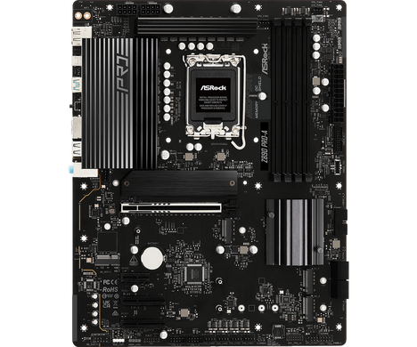 Материнская плата ASRock LGA 1851 Intel Z890 Z890 PRO-A