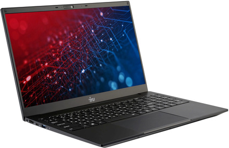 Ноутбук IRU Калибр 15PH AMD Ryzen 5 5500U (черный)