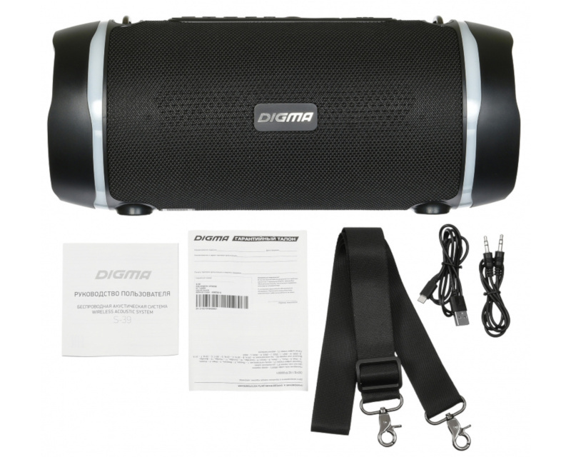 Колонки DIGMA S-39 (черный)