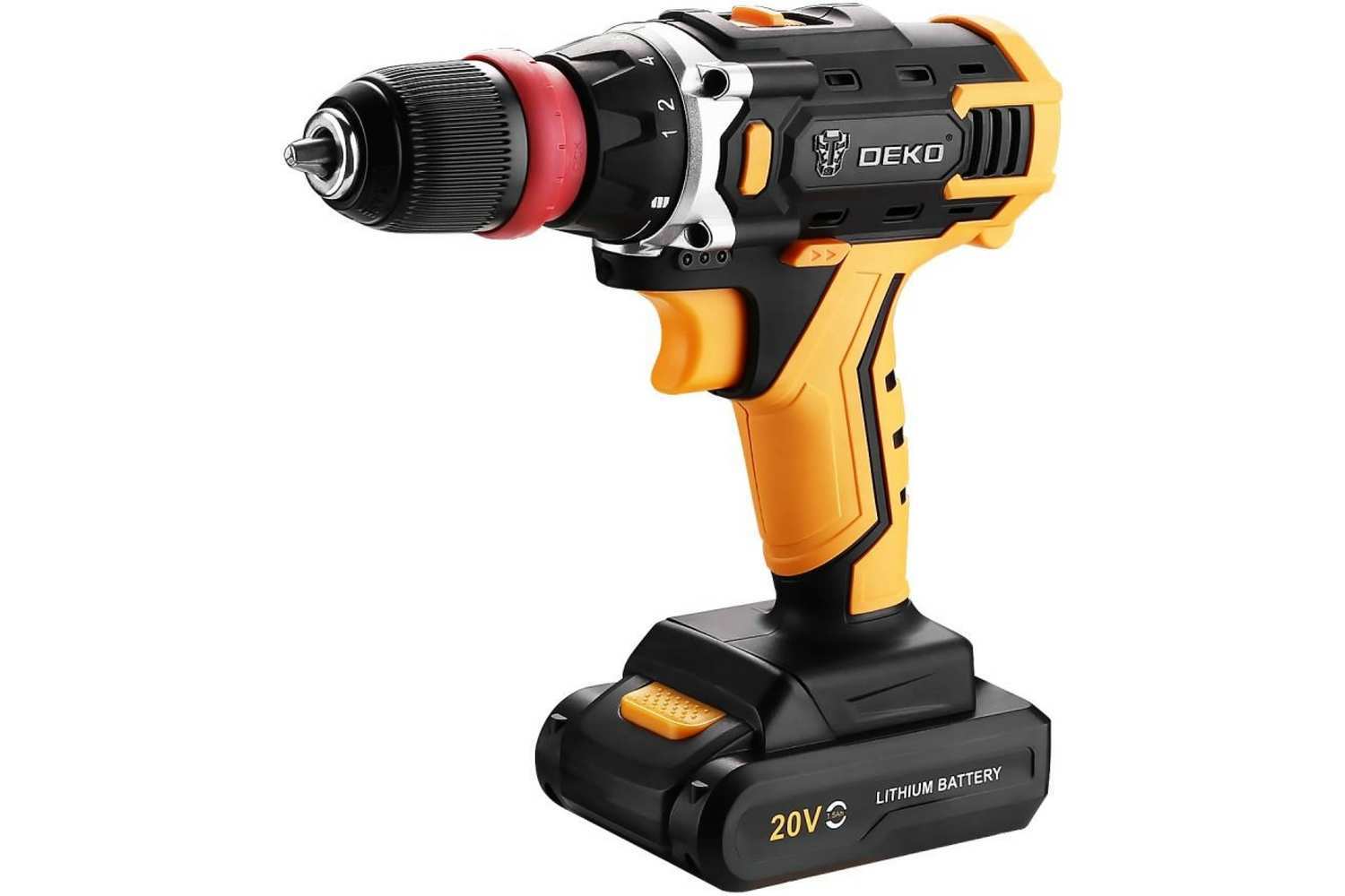 Безударная дрель-шуруповерт Deko DKCD20FU-Li SET 3