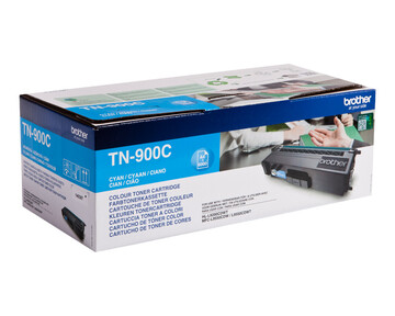 Тонер-картридж голубой Brother TN900C